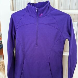 Under Armour Vibrant Purple Half-Zip